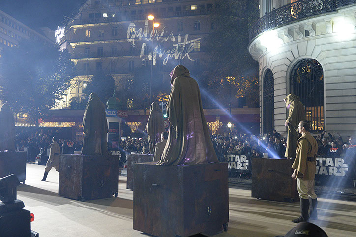 prestation galeries lafayette star wars