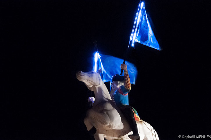 prestation hermès avec lumières